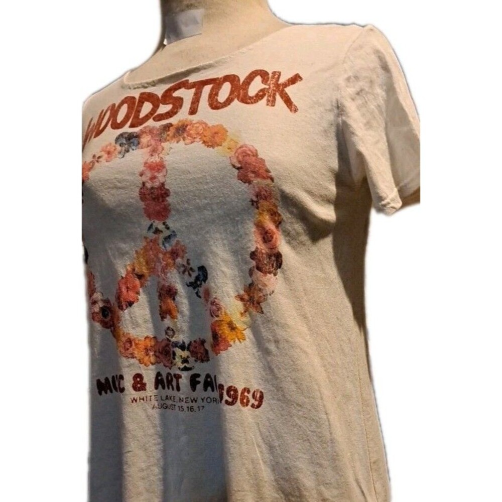 Arbor & Finn Boutique Handmade Woodstock Top Girl's 12 Art Music Festival Fringe - Picture 6 of 7